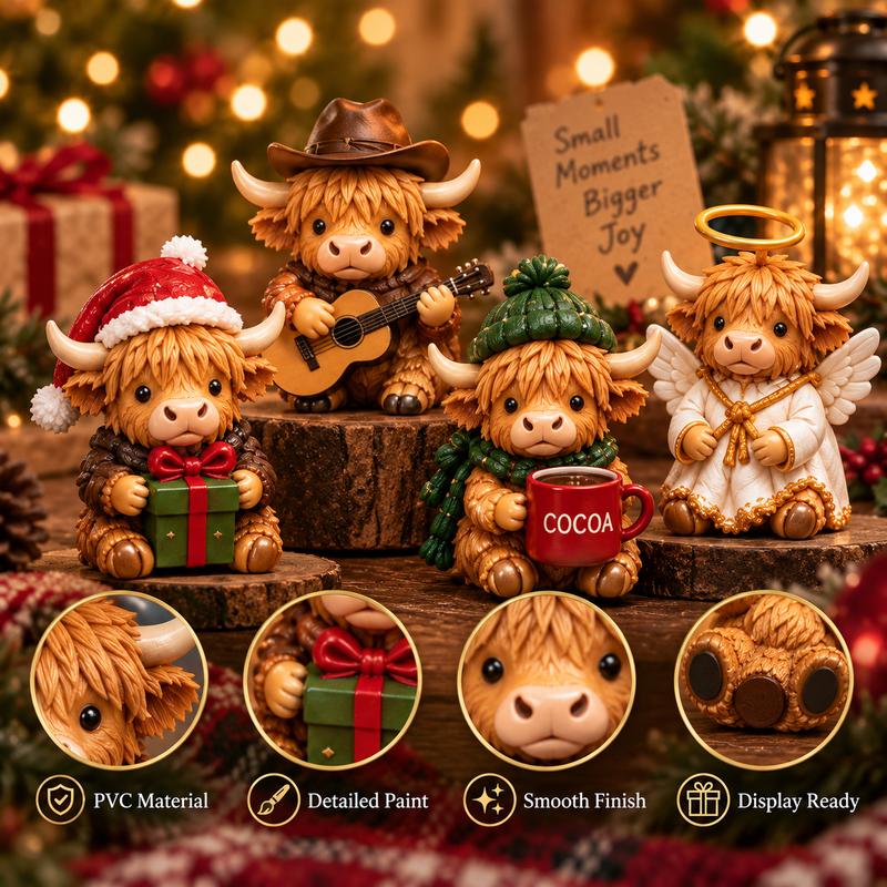 24-Day Highland Cow Advent Calendar