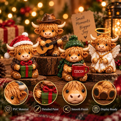 24-Day Highland Cow Advent Calendar